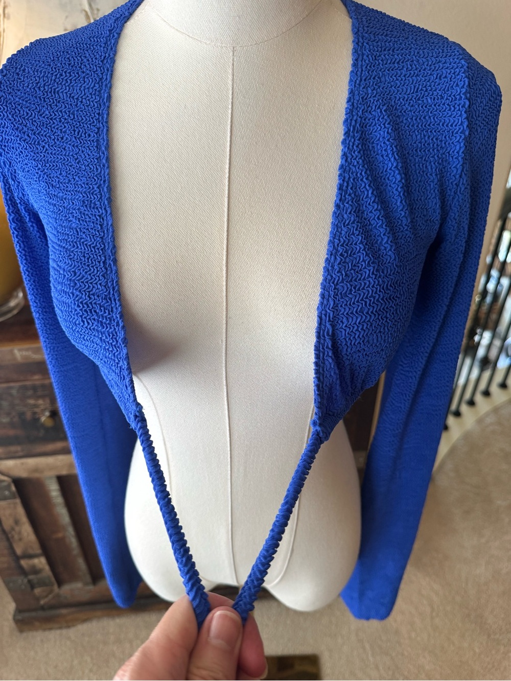 Monday Swimwear wrap swim top - size L NWOT - Picture 13 of 15